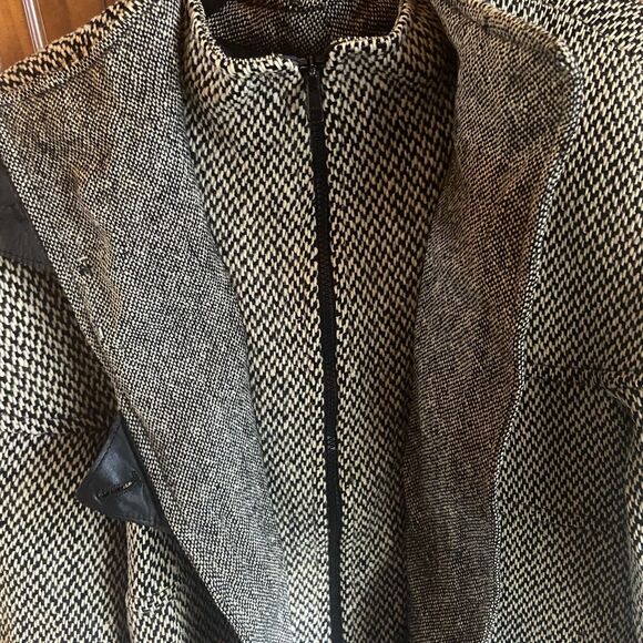 Henry White Dublin Tweed Women’s Herringbone Jacket Fisherman Outdoor Sz 10 - Picture 8 of 16
